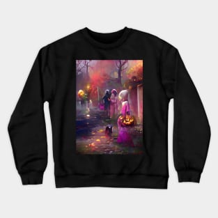 PUMPKIN SELLER IN OLD AMSTERDAM Crewneck Sweatshirt